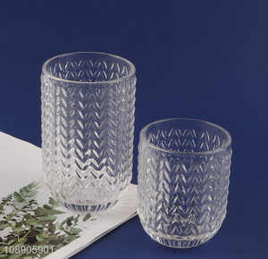 Hot products embossed <em>glass</em> unbreakable water <em>cup</em> coffee <em>cup</em> for sale