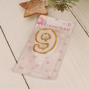 Best selling happy birthday number candle cake decoration candle