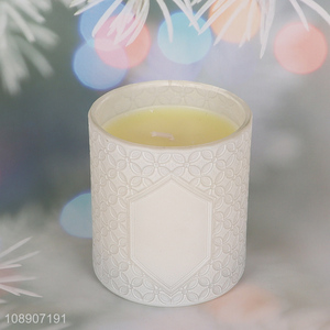 Factory wholesale long lasting home decor scented candle