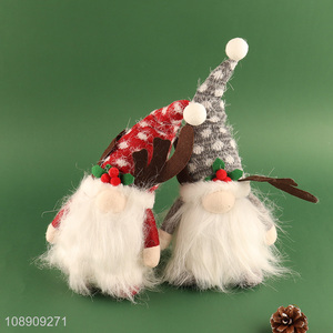 New Arrival Christmas Gnome Knit Plush Doll for Home Office Decor