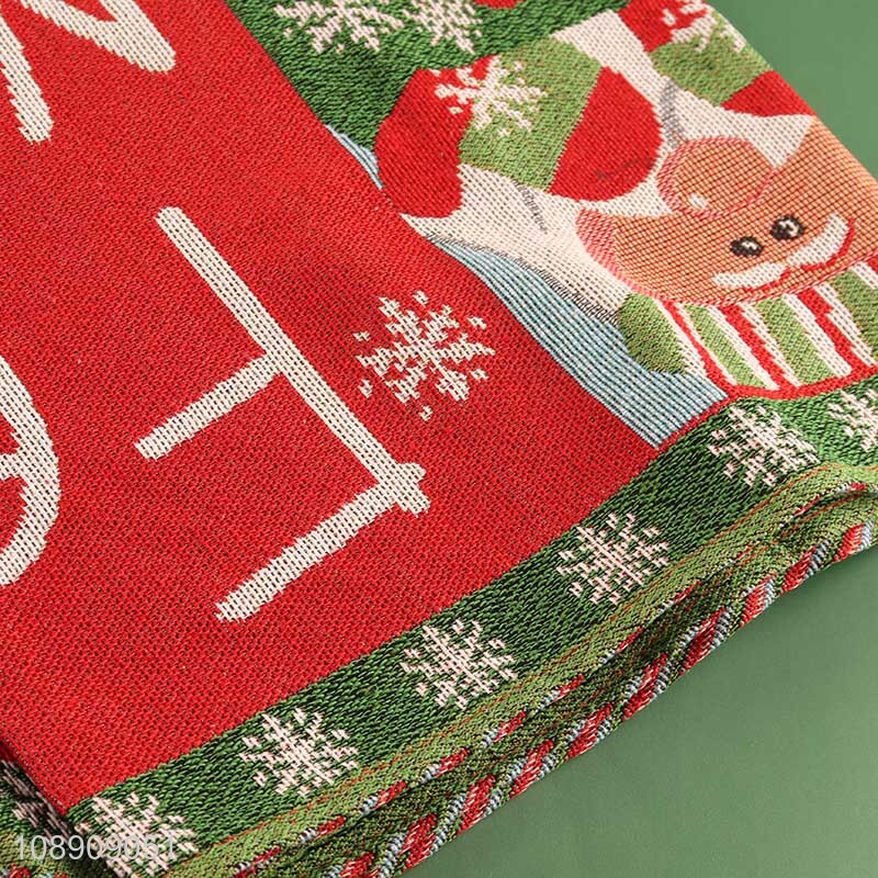 Wholesale Christmas Table Runner Holiday Farmhouse Indoor Decoration