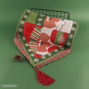 Wholesale Christmas Table Runner Holiday Farmhouse Indoor Decoration