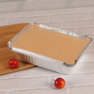 Top selling rectangle disposable aluminum foil <em>bowl</em> container wholesale