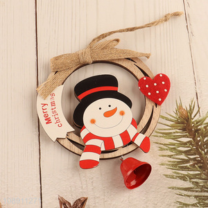 Good Quality Christmas Wooden Hollow Ornaments Xmas Hanging Decorations