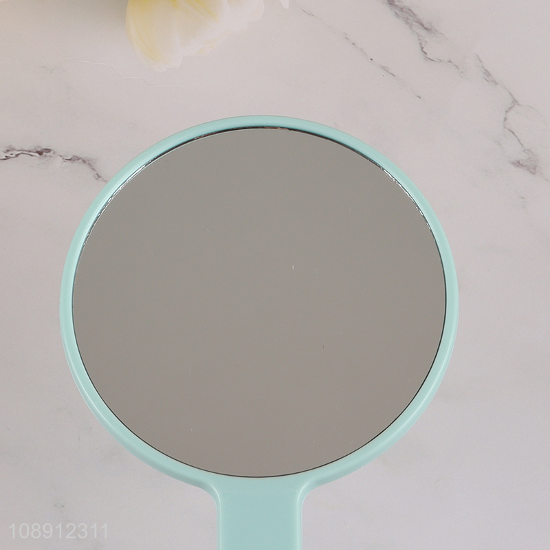 New arrival candy color handheld makeup mirror cosmetic mirror