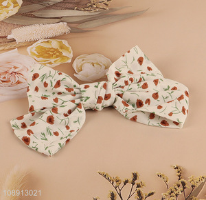 Top products fashionable ladies hair accessories bow hairpin