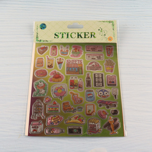 New Product Cute Cartoon PVC Stickers for Skateboard