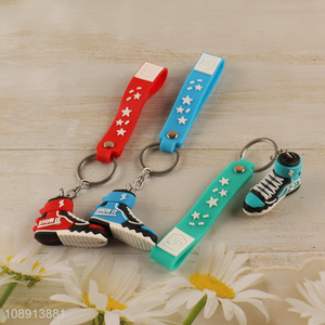 Wholesale Kawaii Keychain Silicone Sneaker Key Chain for Kids