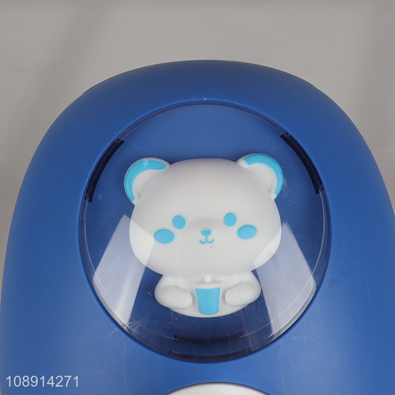 China factory rocket shape cartoon bearsaving money box for sale