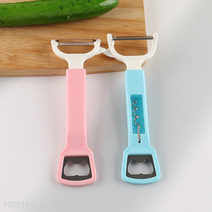 New product 2in1 bottle opener vegetable peeler for kitchen