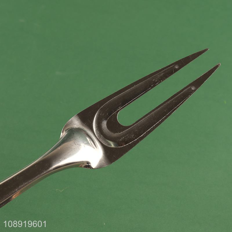 Good quality stainless steel meat fork barbecue fork for sale