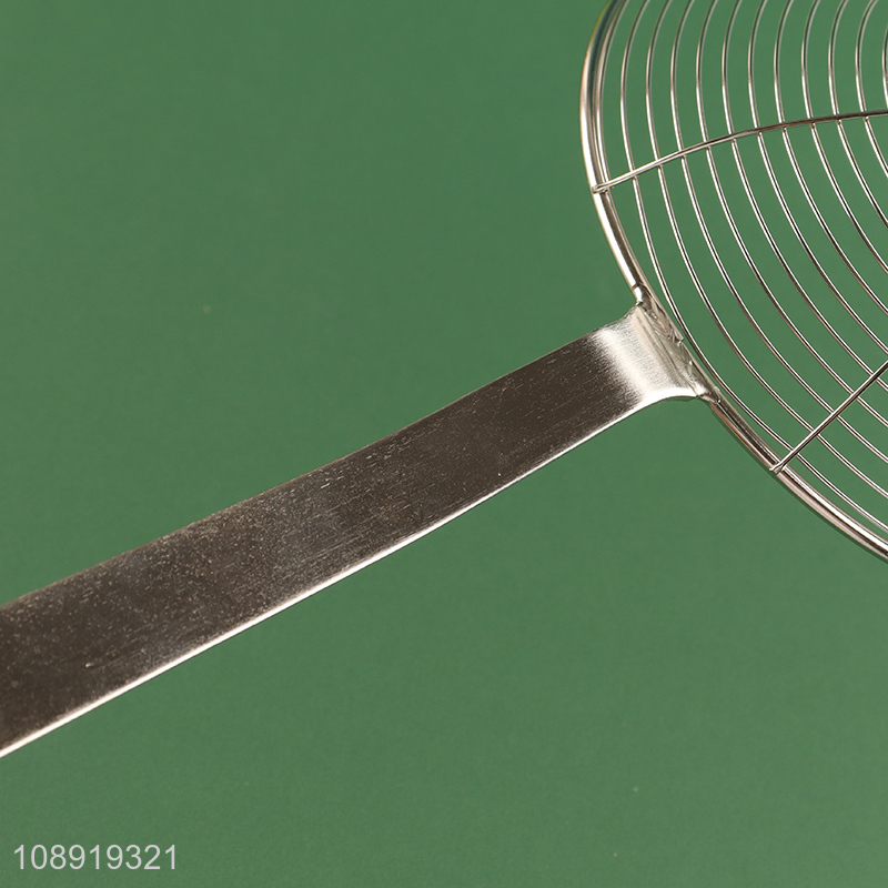 New arrival stainless steel fine mesh skimmer kitchen strainer