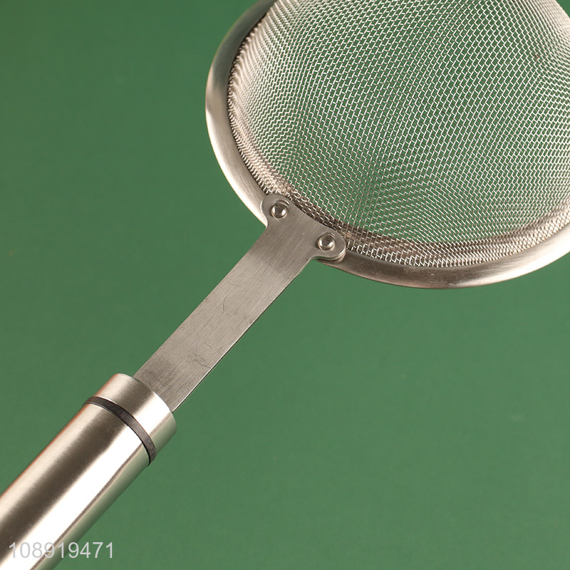 High quality stainless steel fine mesh strainer kitchen strainer for sale