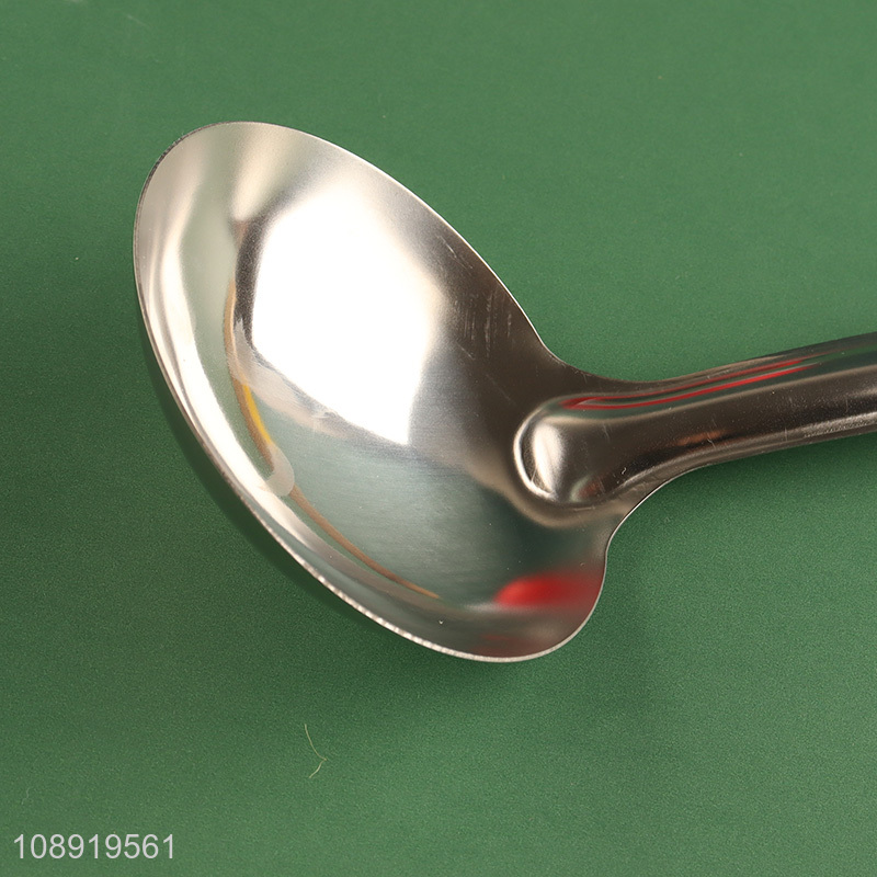 Best selling long handle kitchen utensils soup ladle wholesale