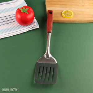 New arrival stainless steel non-stick slotted spatula for cooking