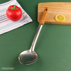 Best selling long handle stainless steel rice paddle rice spoon