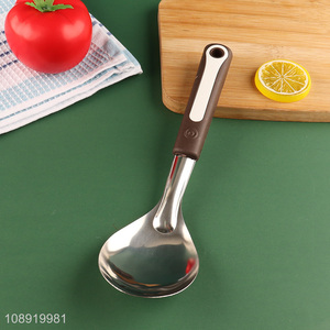 China supplier stainless steel kitchen rice paddle rice <em>spoon</em>