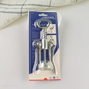 Hot selling zinc alloy wine bottle opener for kitchen gadget