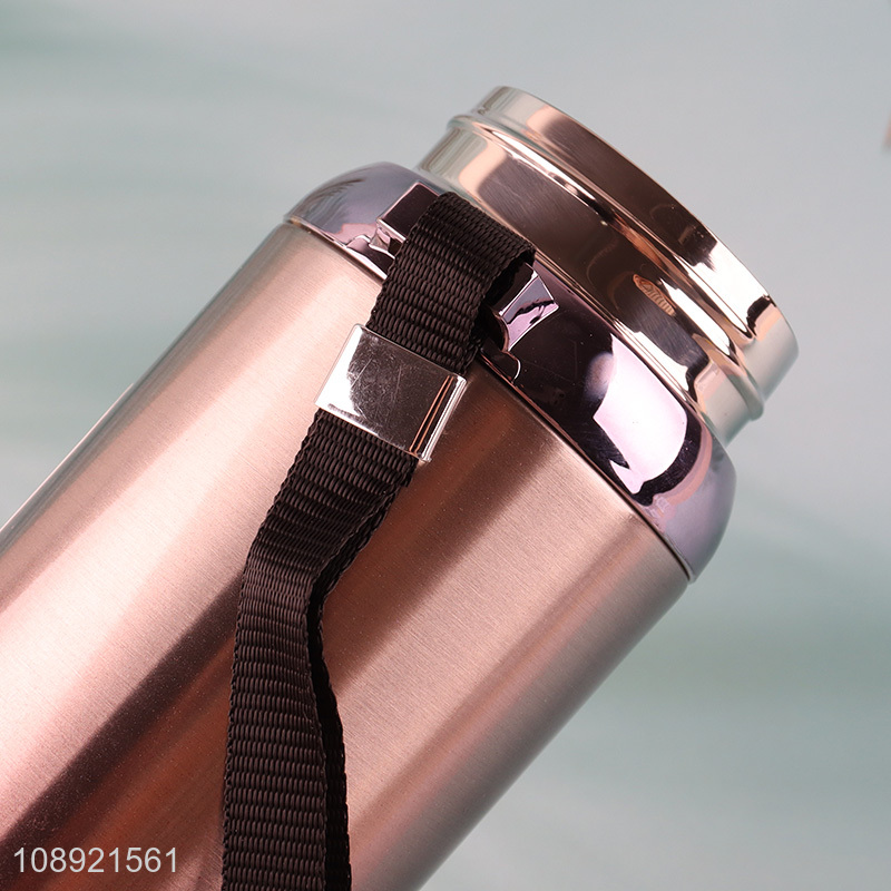 Top quality 800ml stainless steel vacuum cup water bottle for sale