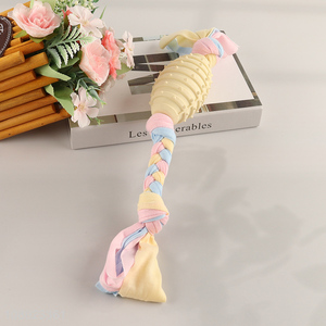 Hot selling teeth cleaning <em>pet</em> dog chew toy training toy