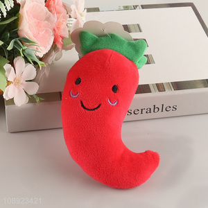 High quality cartoon <em>pet</em> <em>dog</em> chew toy squeaky plush toy for sale