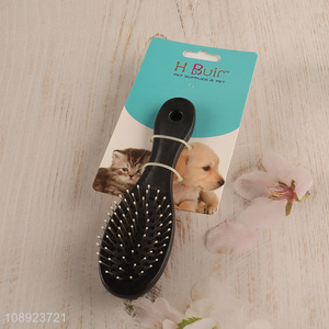 Factory price anti-static <em>pet</em> dog massage hair comb hair brush