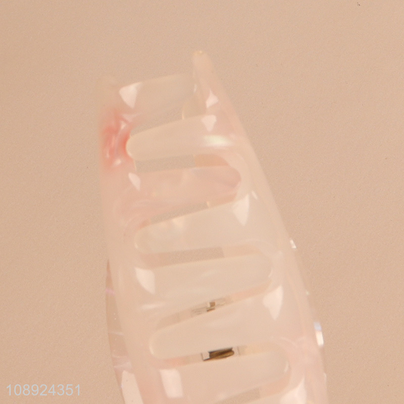 High Selling Durable Acrylic Hair Claw Clips Fashion Hair Accessories