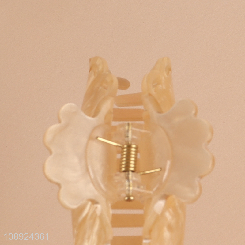 Good Quality Non-slip Acrylic Hair Claw Clips Strong Hold Hair Clips