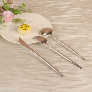 Good Price 3PCS Stainless Steel Table Knife <em>Spoon</em> Fork Set