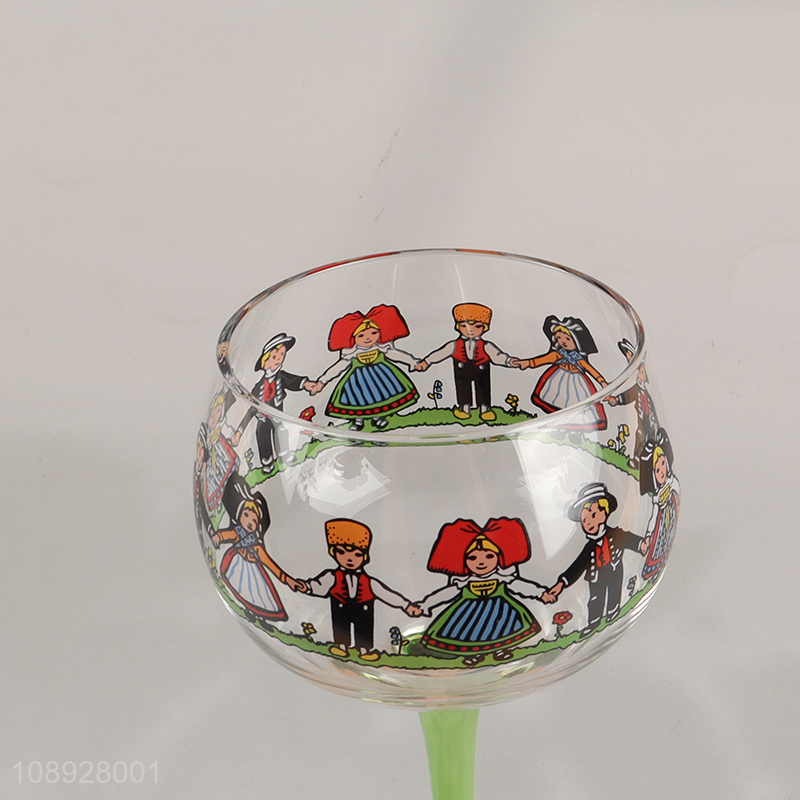 Online Wholesale Alsace Wine Glasses Vintage Glass Goblet Party Supplies