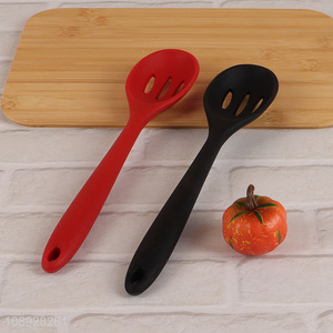 Good Quality Non-Stick Heat Resistant Silicone Slotted Cooking <em>Spoon</em>