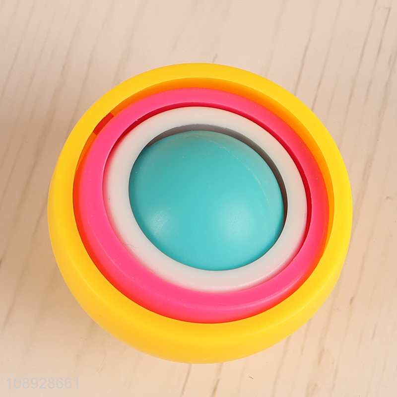 Good Quality Decompression Ball Fidget Gyroscope Infinite Flip Toy