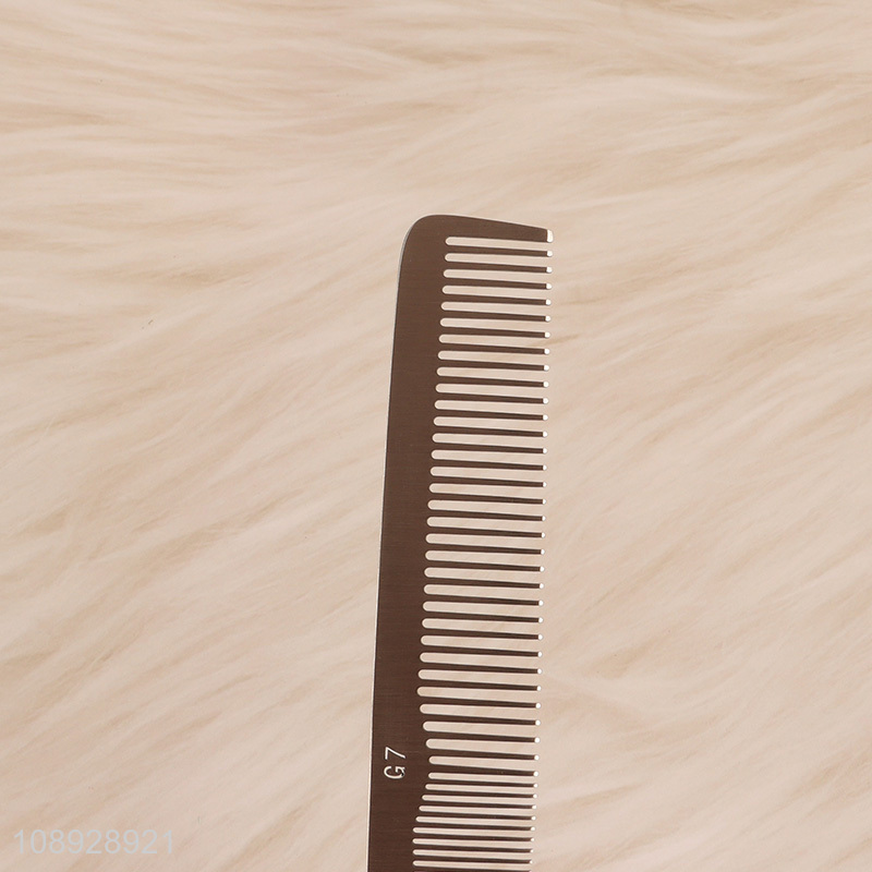 Good Price Stainless Steel Hair Comb Barber Hair Cutting Comb