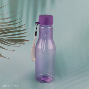 Factory supply portable plastic water bottle drinking bottle