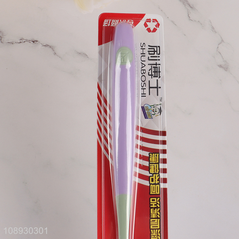 Online Wholesale Manual Adult Toothbrush with Ergonomic Handle