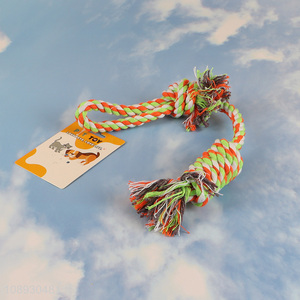 China Wholesale Natural Cotton Rope <em>Dog</em> Toy Puppy Chew Toy