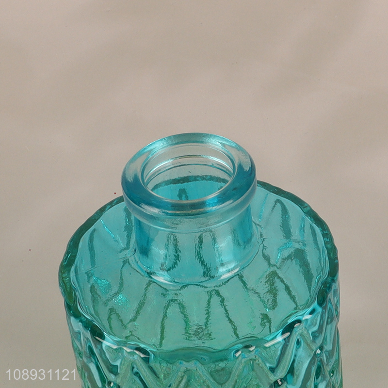 High Quality Gradient Color Glass Vases for Tabletop & Shelf Decor