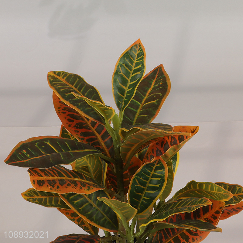 New Product 35 Leaves Artificial Potted Plant for Shelf Decoration