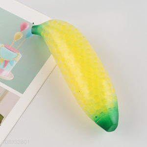 New product soft anti-stress banana squeeze toys for adult kids