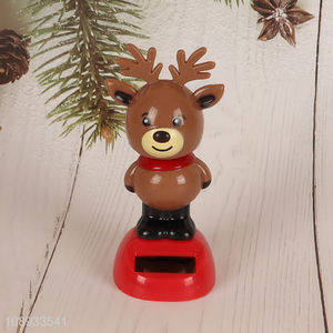 China Imports Christmas Reindeer <em>Solar</em> Powered Dancing <em>Toys</em> Home Ornaments