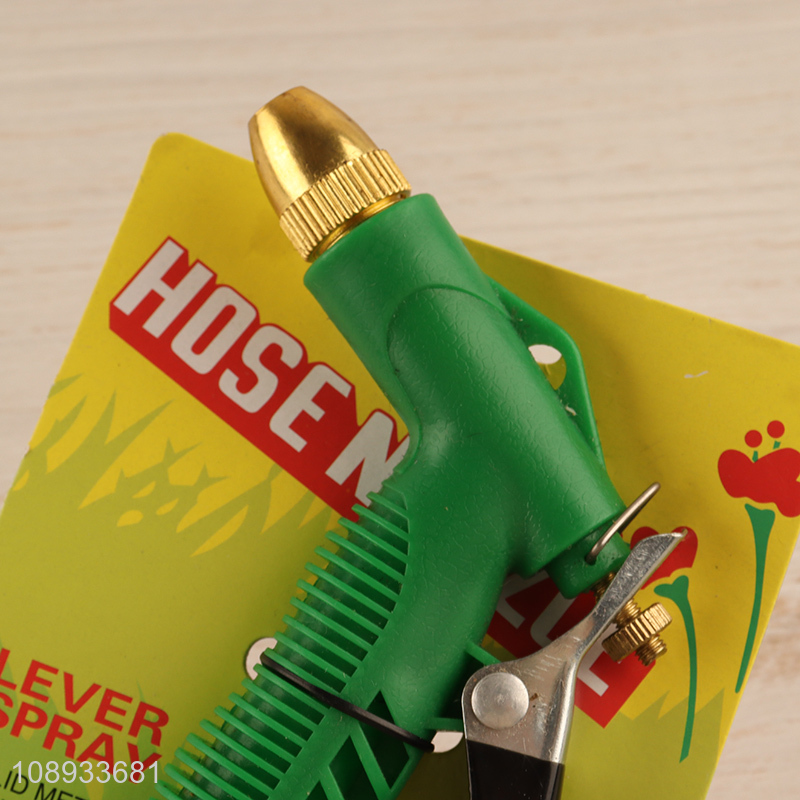 Good selling lever sprayer garden hose nozzle wholesale