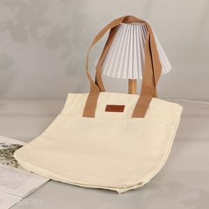 Best Selling Study Canvas Tote Bag with Handles for Grocery Shopping