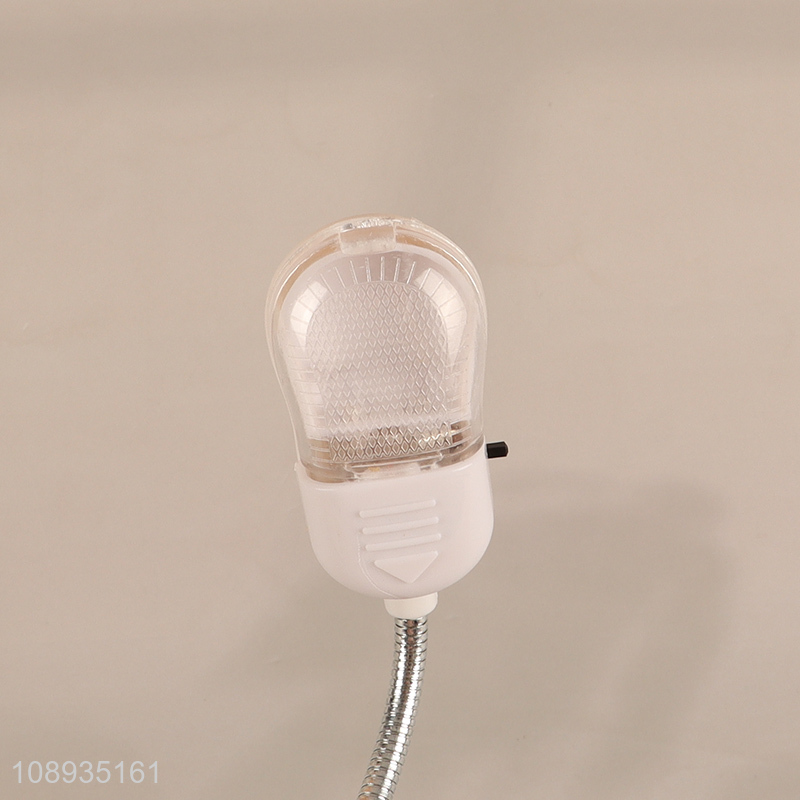 Online Wholesale Mini Clip On Light Battery Operated Reading Lamp for Bed