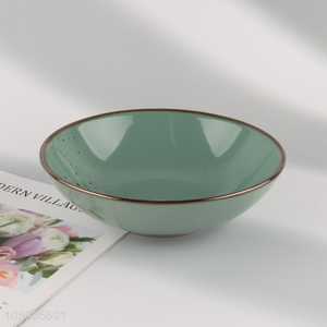 Hot items round ceramic home restaurant soup bowl for restaurant home