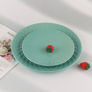 Top selling round home restaurant ceramic tableware <em>plate</em>