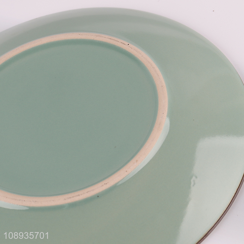 China supplier round ceramic home restaurant tableware plate