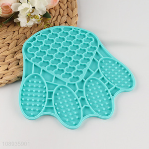 China products silicone slow feeder licking pad for <em>pet</em>