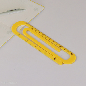 Online Wholesale Plastic Straight Ruler Bookmark Measuring Tools