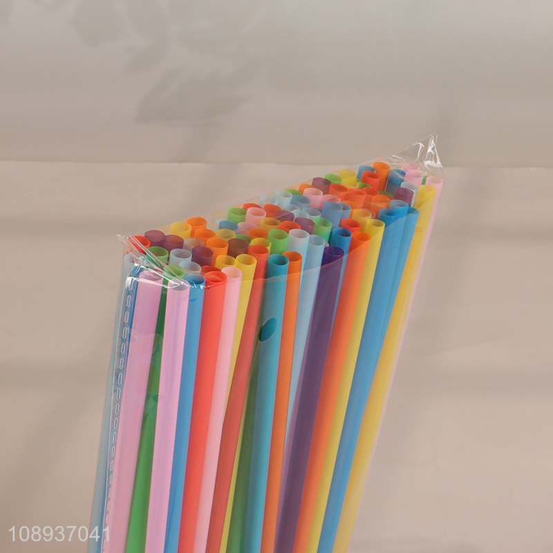 New Product Disposable Bendable Drinking Straws Flexible Plastic Straws