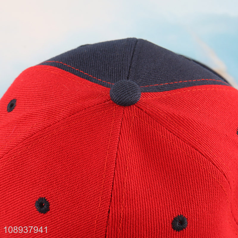 Top quality embroidery sports baseball cap sports hat